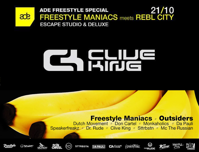 Clive King at ADE