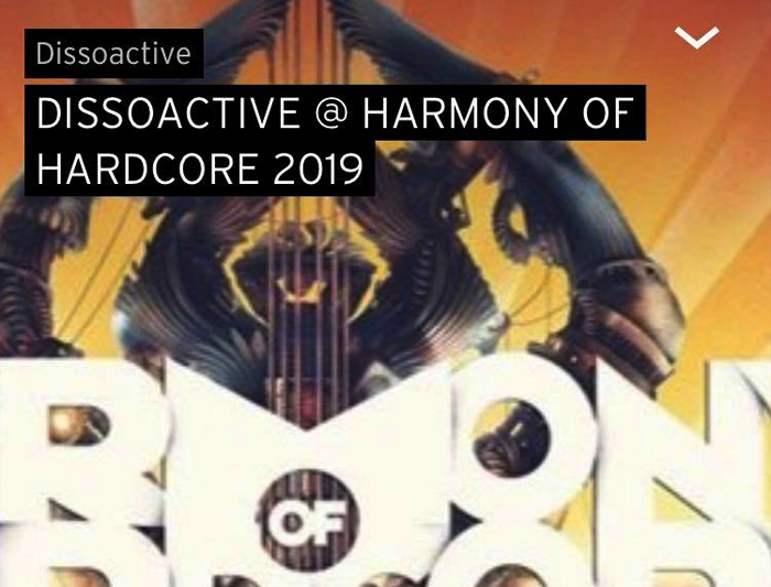 Set Dissoactive Harmony Of Hardcore