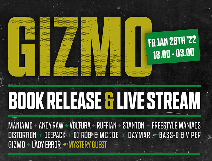 Gizmo & Friends live stream Hardcore Radio
