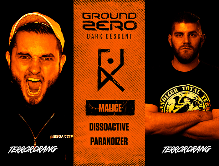 26/8 – Paranoizer & Dissoactive at Ground Zero