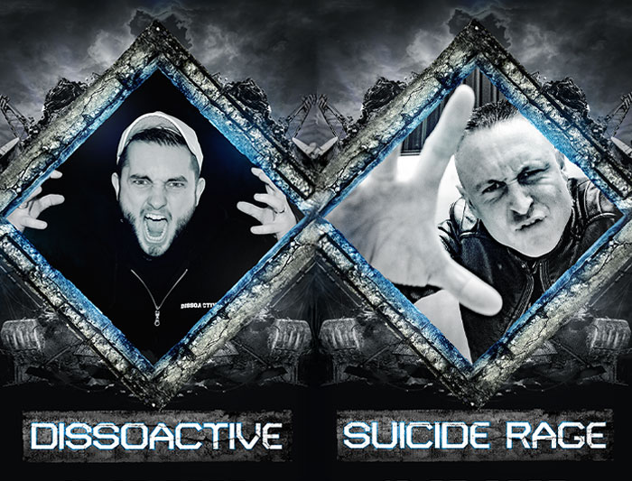 Dissoactive and Suicide Rage at Beter Kom Je Niet Festival